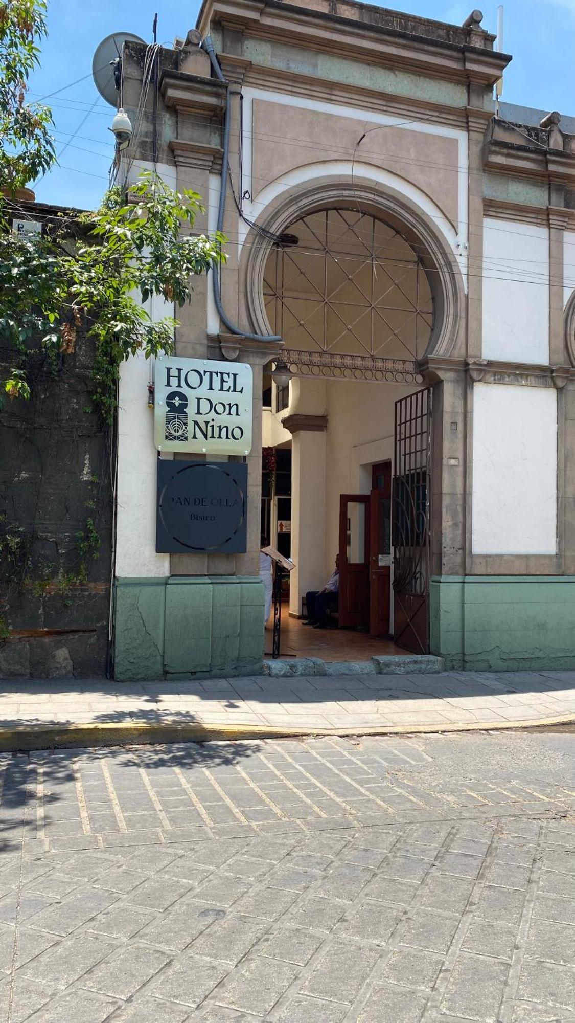 Hotel Don Nino Oaxaca Экстерьер фото